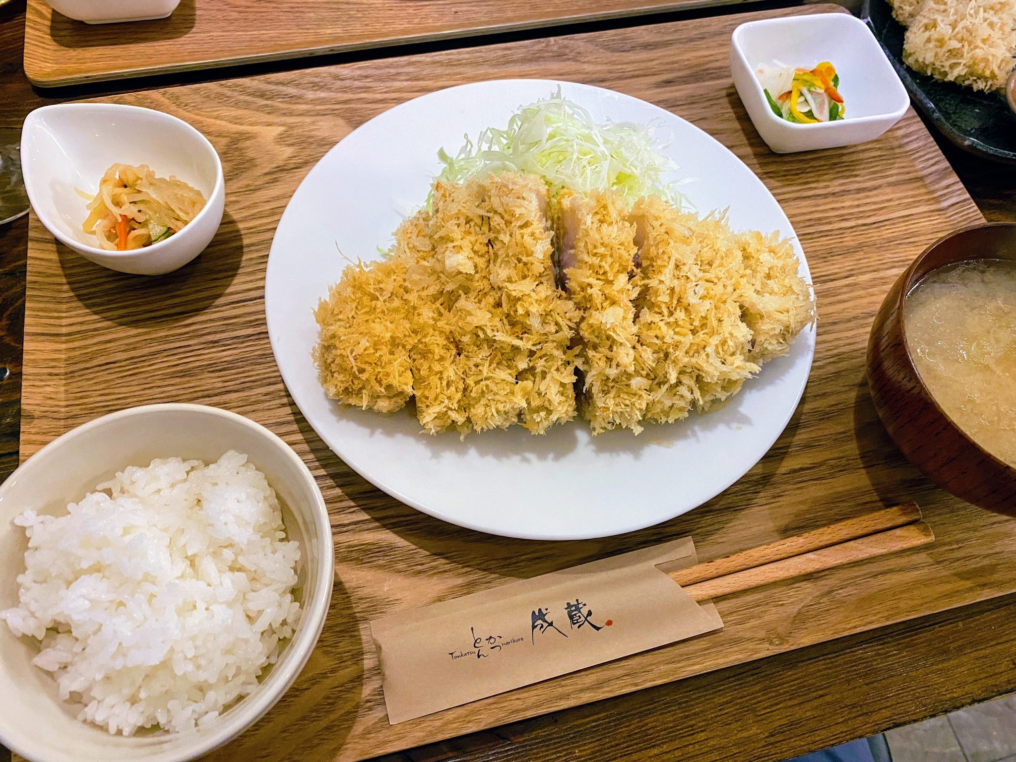 Tonkatsu Narikura Best of best pork cutlet in Japan Gourmand Tokyo